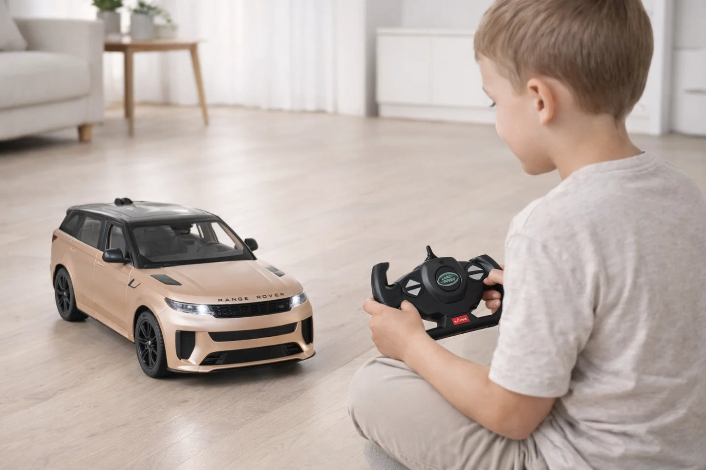 Range Rover Sport SV gold cu telecomanda - 1/14 Rastar