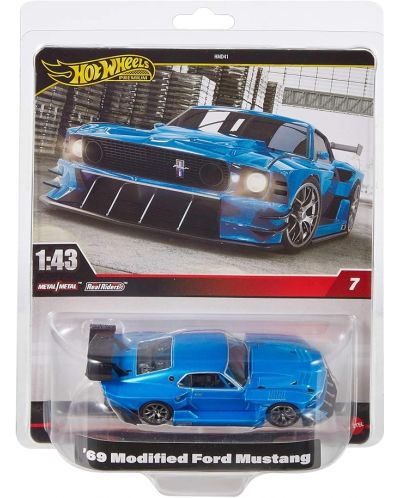 Ford Mustang modificat 1969 - 1/43 Hot Wheels Premium