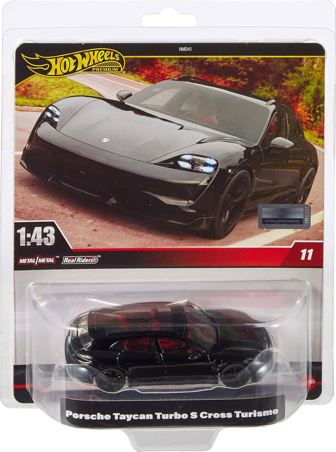 Porsche Taycan Turbo S Cross Turismo - 1/43 Hot Wheels Premium