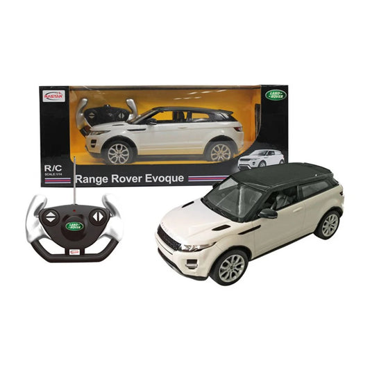 Range Rover Evoque alb cu telecomanda - 1/14 Rastar