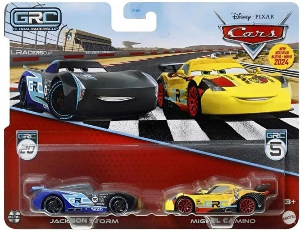 Set 2 masinute metalice Jackson Storm si Miguel Camino - 1/55 Cars