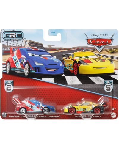 Set 2 masinute metalice Raul Caroule si Miguel Camino - 1/55 Cars