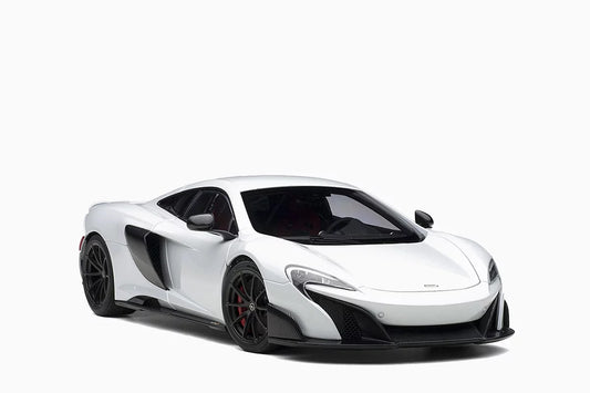 McLaren 675 LT silica white - 1/18 AUTOART