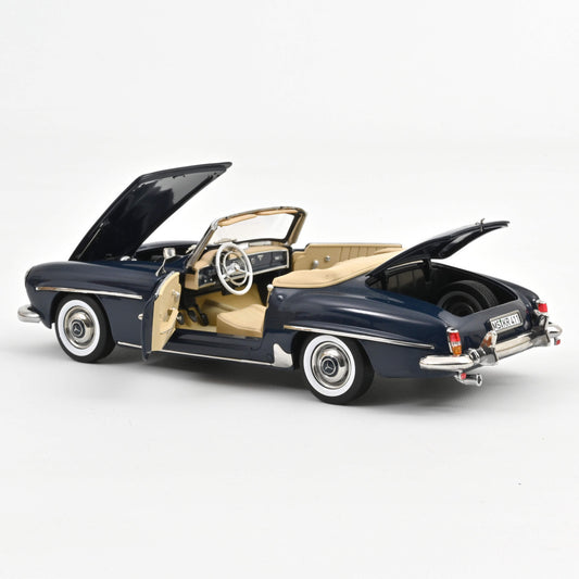 Mercedes-Benz 190 SL 1957 Middle blue - 1/18 Norev