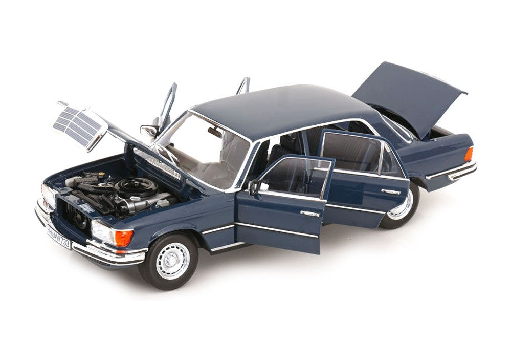 Mercedes-Benz 350 SEL 1979 hansa blue - 1/18 Norev