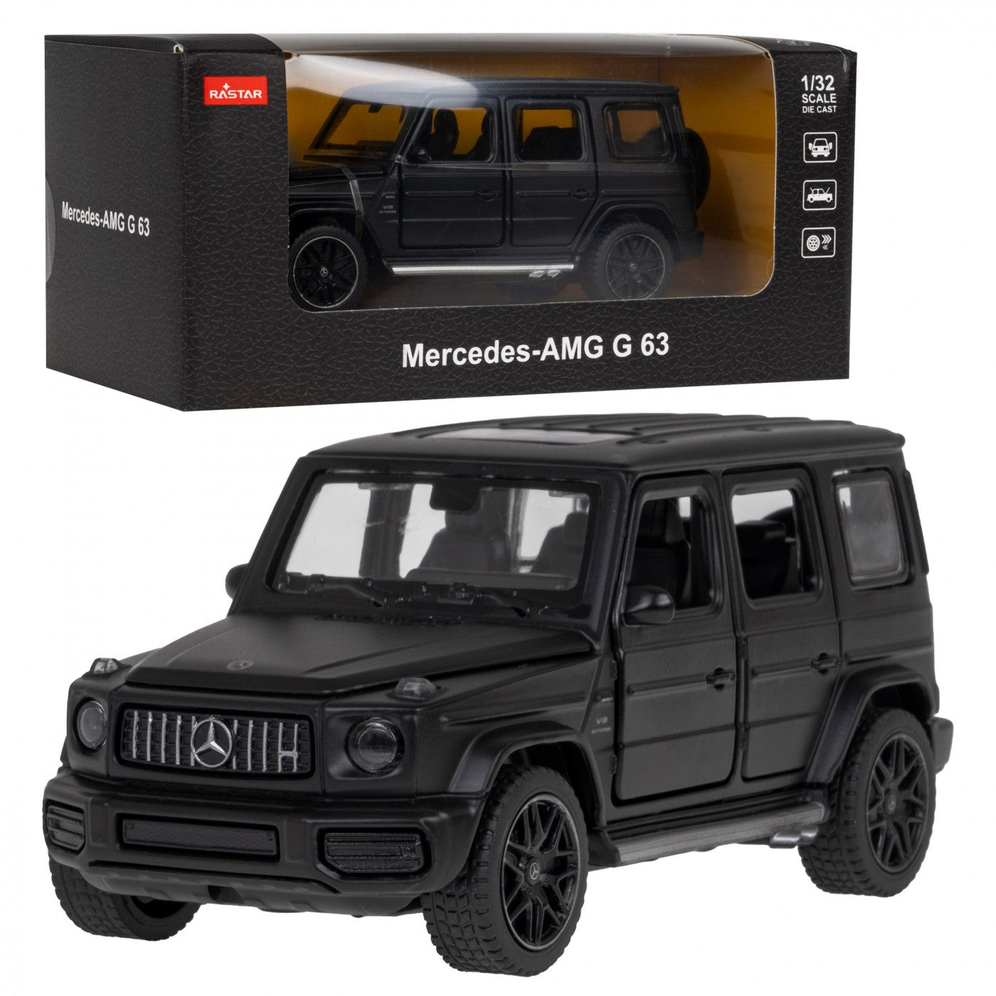 Mercedes AMG G63 negru - 1/32 Rastar