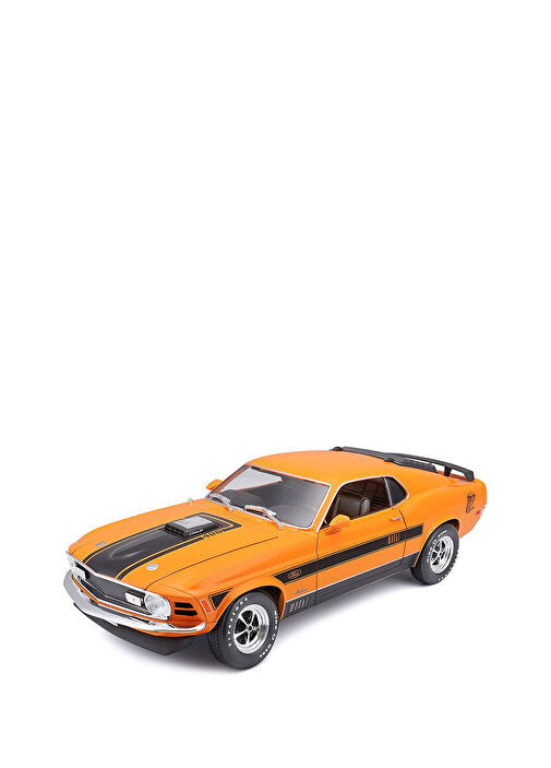 Ford Mustang 1970 Mach 1 portocaliu - 1/18 Maisto