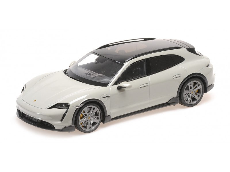 Porsche Taycan CUVTurbo S 2021 gri 1/450 piese -  1/18 Minichamps
