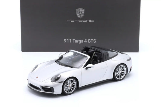 Porsche 911 Targa 4 GTS 2021 argintiu - 1/18 Minichamps