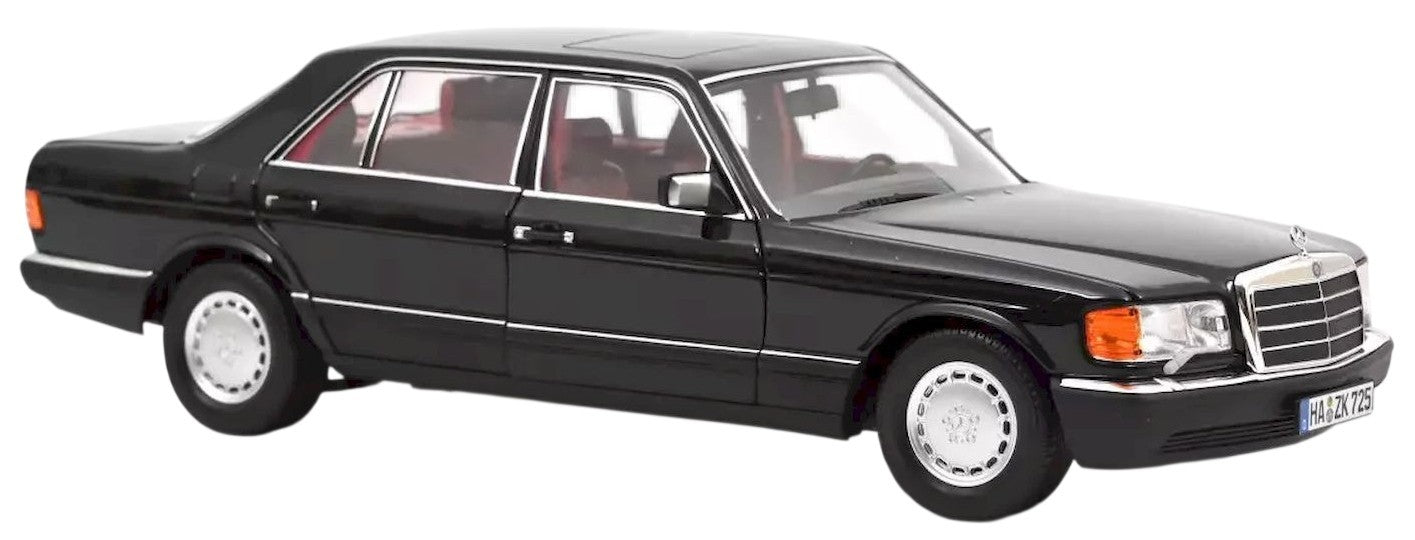 Mercedes-Benz 560 SEL W126 1991 negru - 1/18 Norev