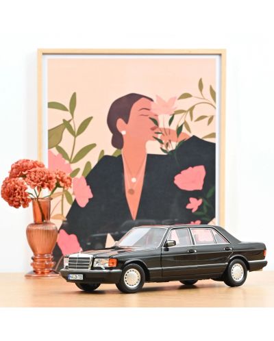 Mercedes-Benz 560 SEL W126 1991 negru - 1/18 Norev