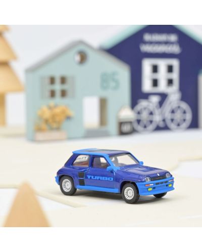 Renault 5 Turbo 1980 albastru - 1/54 Norev
