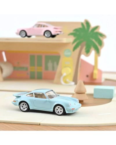 Porsche 911 Turbo bleu - 1/43 Norev