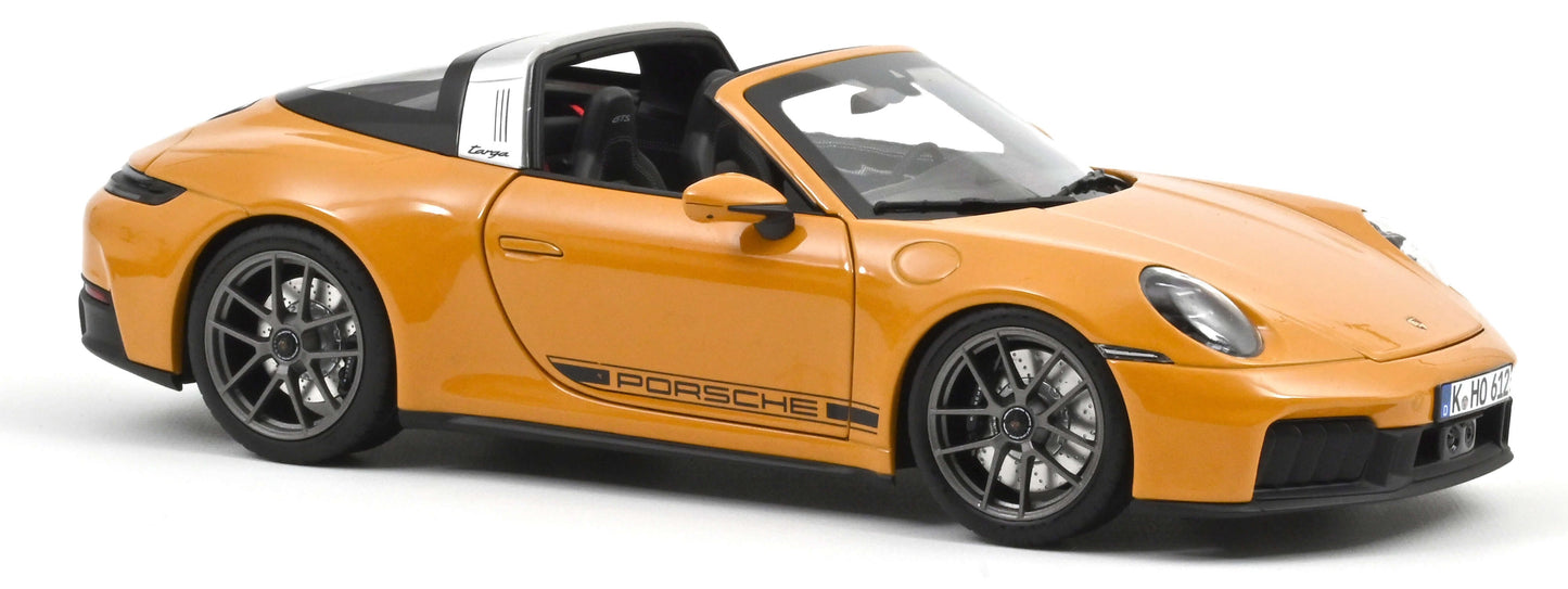 Porsche 911 Targa 2024 bahamayellow - 1/18 Norev