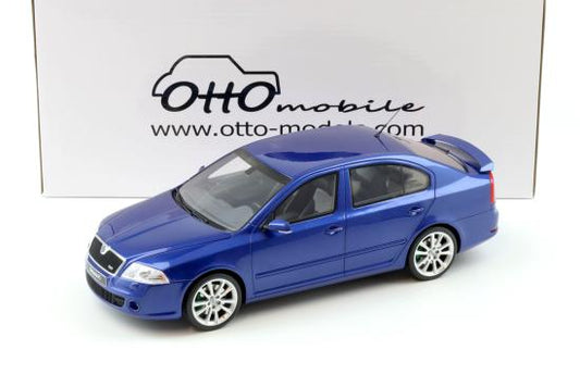 Skoda Octavia RS 2.0 TFSI albastra - 1/18 OttoMobile