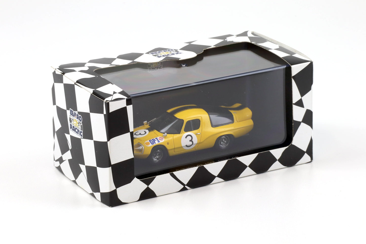 Daihatsu P3 1966 Japan GP #3 cu vitrina plexiglass - 1/43 Ebbro