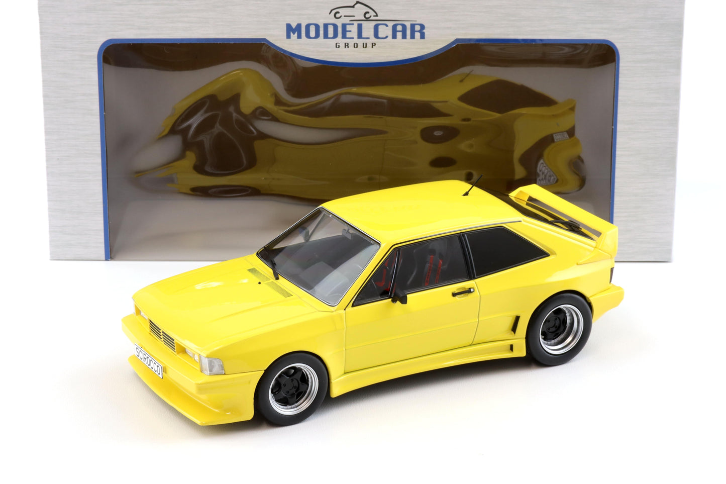 Volkswagen Scirocco Rieger GTO galben - 1/18 Model Car Group