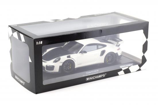 Porsche 911 GT2 RS 2018 alb  1/504 pcs - 1/18 Minichamps