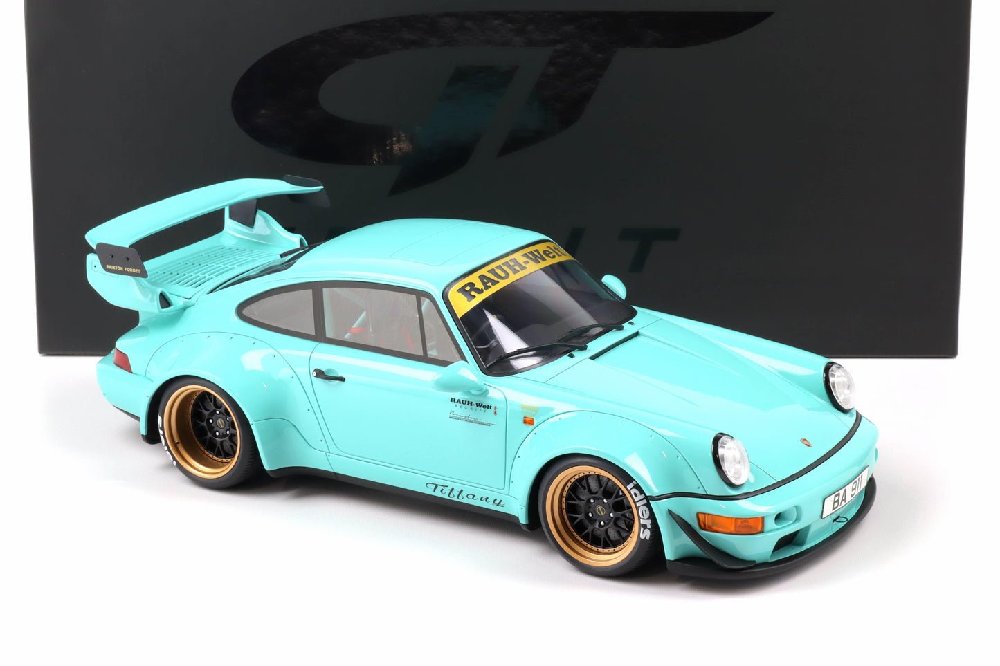 Porsche 911 RWB Rauh-Welt 2020 Tiffany blue - 1/12 GT-Spirit