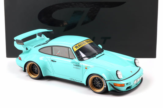 Porsche 911 RWB Rauh-Welt 2020 Tiffany blue - 1/12 GT-Spirit