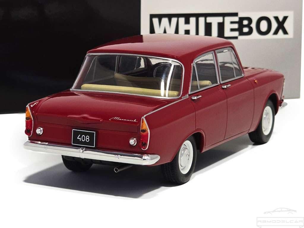 Moskvich 408 rosu - 1/24 Whitebox