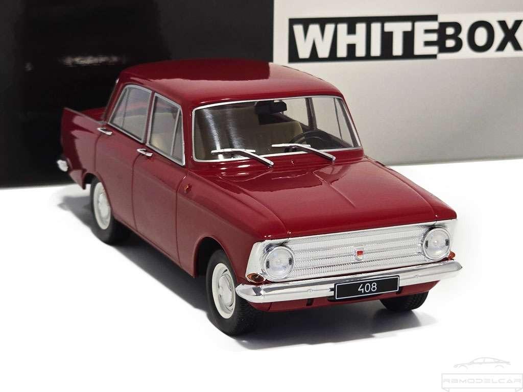 Moskvich 408 rosu - 1/24 Whitebox