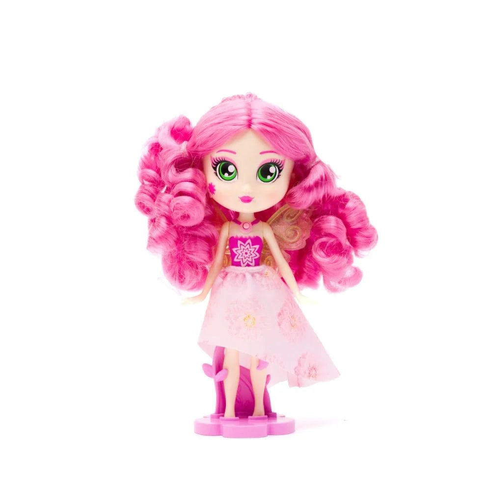 Papusa Bright Fairy Friends - casuta si accesorii 16 cm