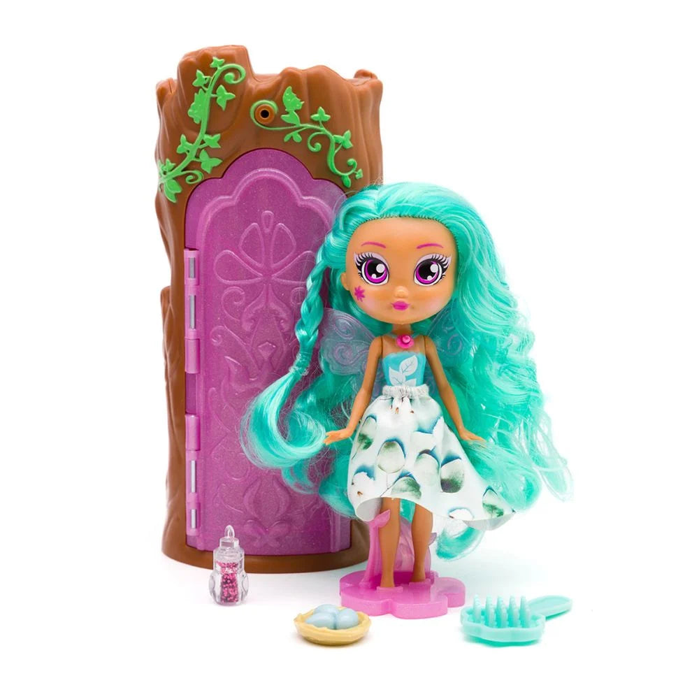 Papusa Bright Fairy Friends - casuta si accesorii 16 cm