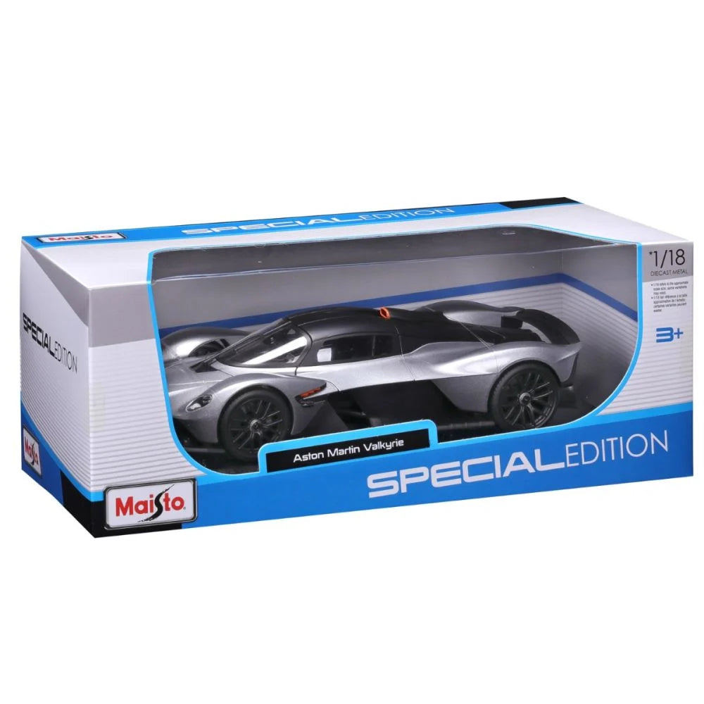 Aston Martin Valkyrie gri - 1/18 Maisto