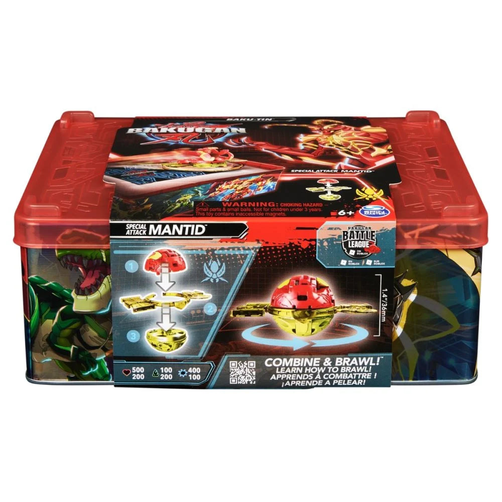 Set figurina cu accesorii Bakugan - BAKU-TIN