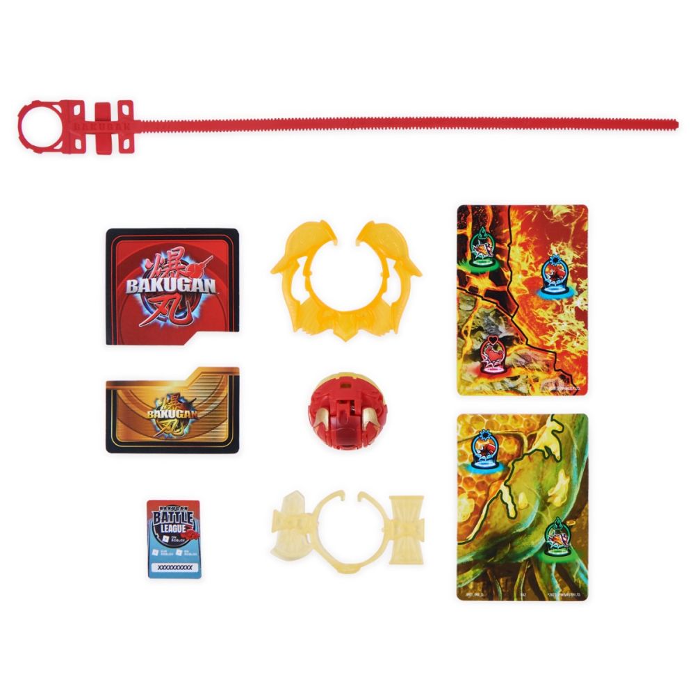 Set figurina cu accesorii Bakugan - BAKU-TIN