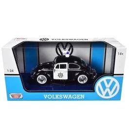Volkswagen Beetle 1966 masina de politie - 1/24 Motormax