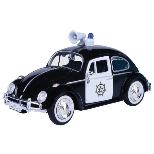Volkswagen Beetle 1966 masina de politie - 1/24 Motormax