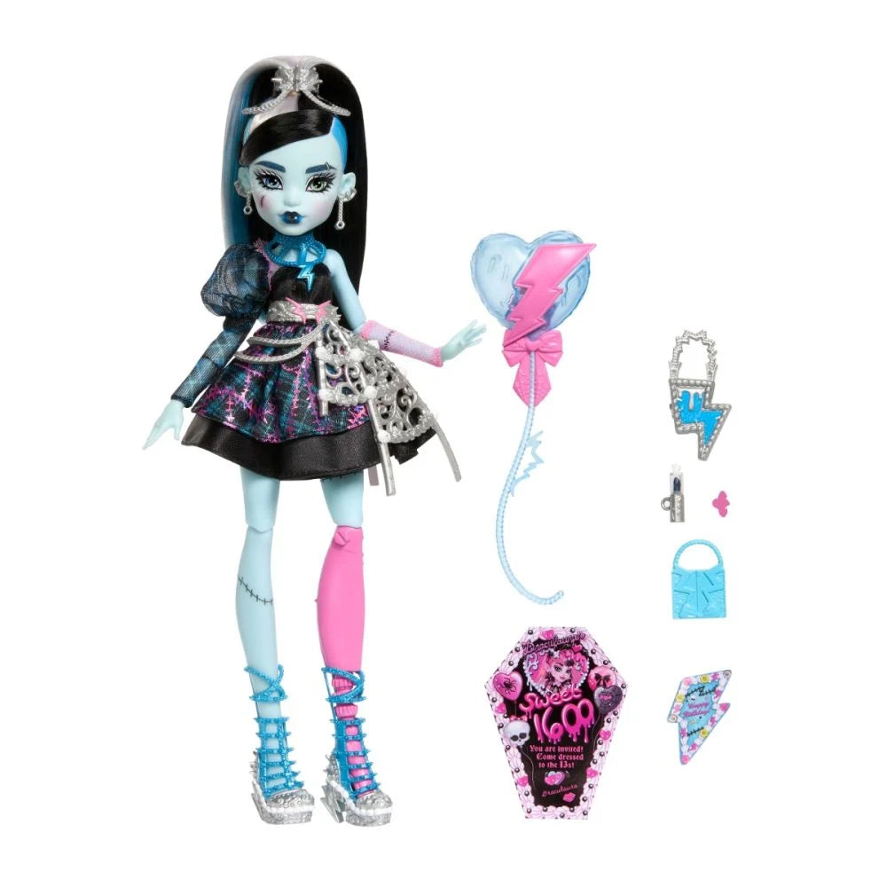 Papusa Monster High - Frankie Stein Scary Sweet Birthday