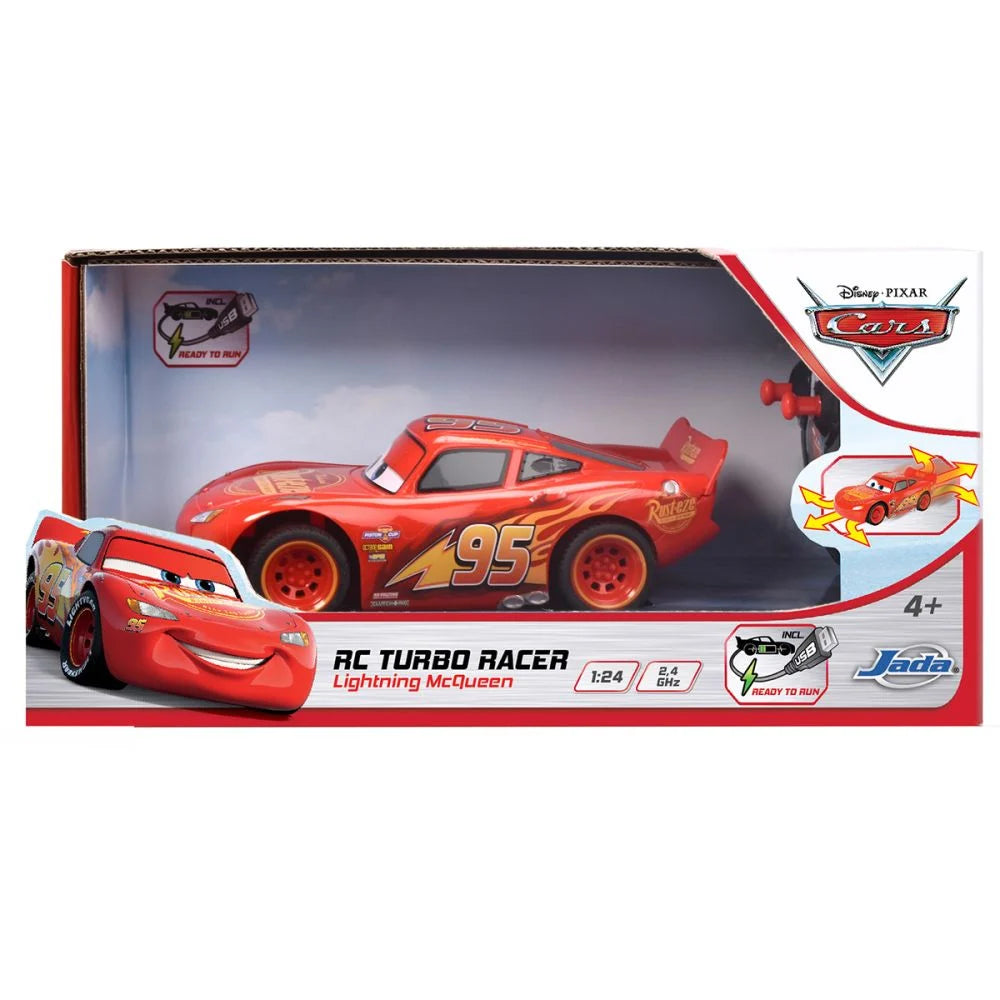 Fulger McQueen cu telecomanda - 1/24 Jada