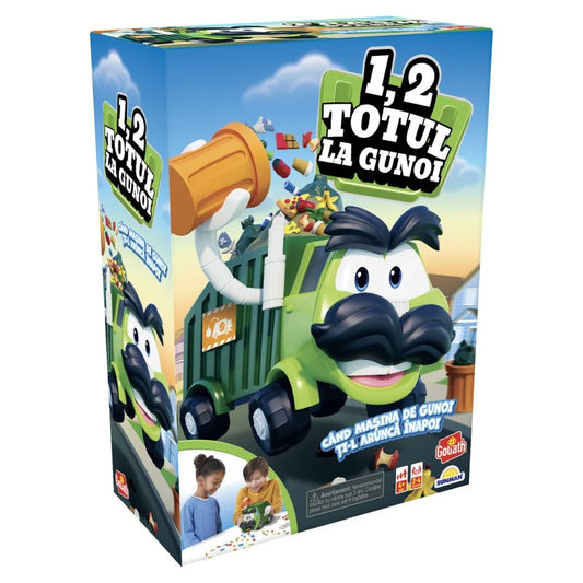 Joc de societate interactiv Goliath - 1, 2 Totul la gunoi