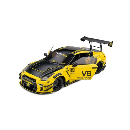 Nissan GTR 35 Lb Walk Type 2 galben - 1/18 Solido
