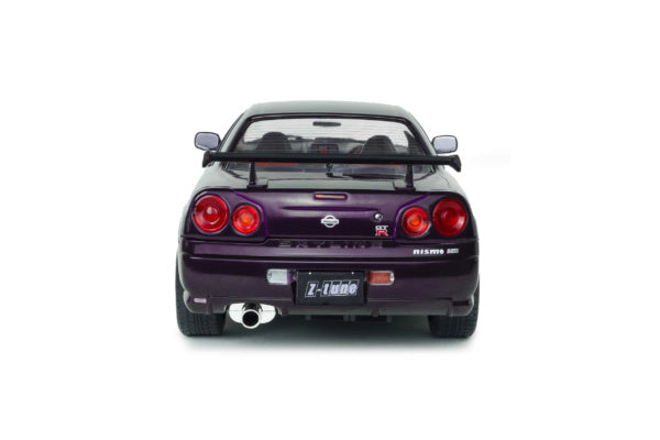 Nissan Skyline GT-R R34 Ztune midnight purple 1999 - 1/18 Solido