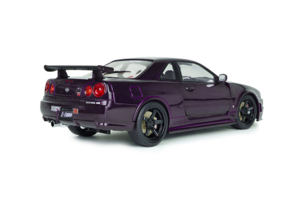 Nissan Skyline GT-R R34 Ztune midnight purple 1999 - 1/18 Solido