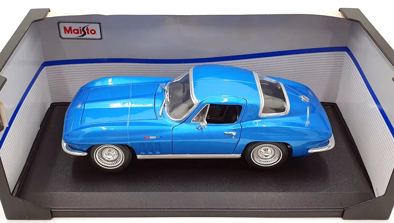 Chevrolet Corvette 1965 bleu - 1/18 Maisto