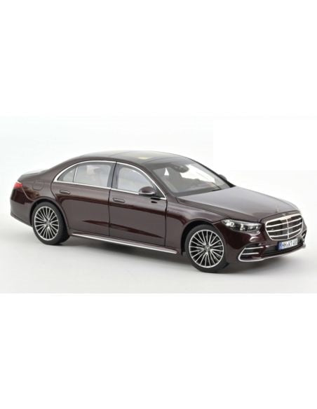 Mercedes-Benz S-Class AMG-Line 2021 red metallic - 1/18 Norev