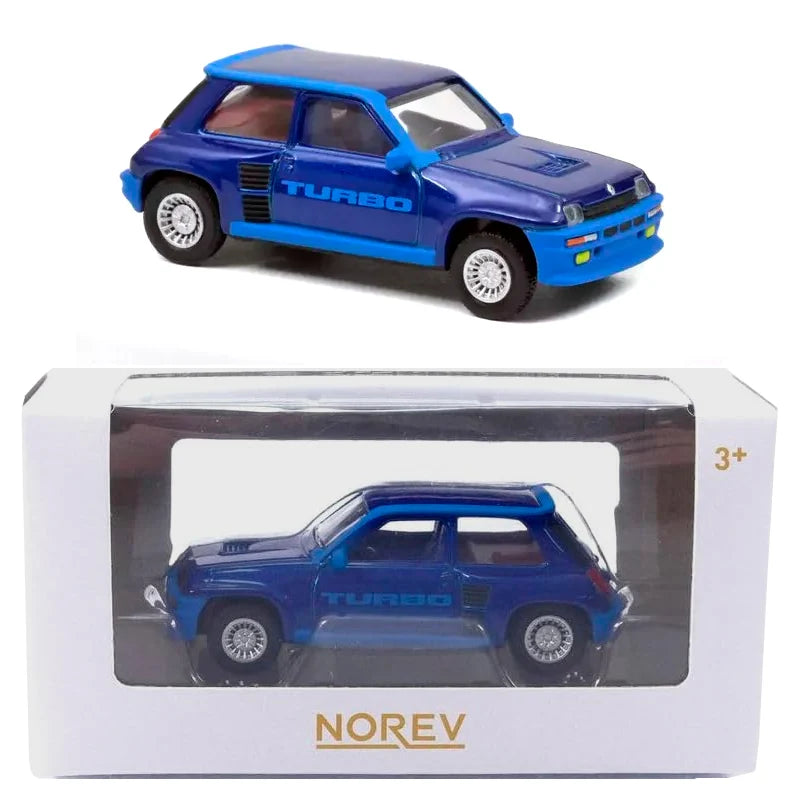 Renault 5 Turbo 1980 albastru - 1/54 Norev