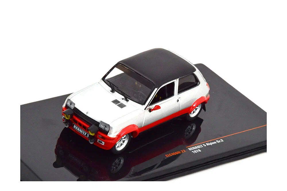 Renault 5 Alpine Gr.2 1978 cu vitrina plexiglass - 1/43 IxoModels