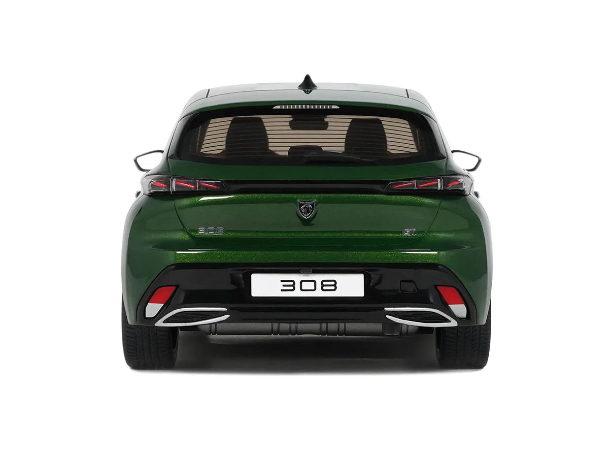 Peugeot 308 GT verde - 1/18 Otto Mobile