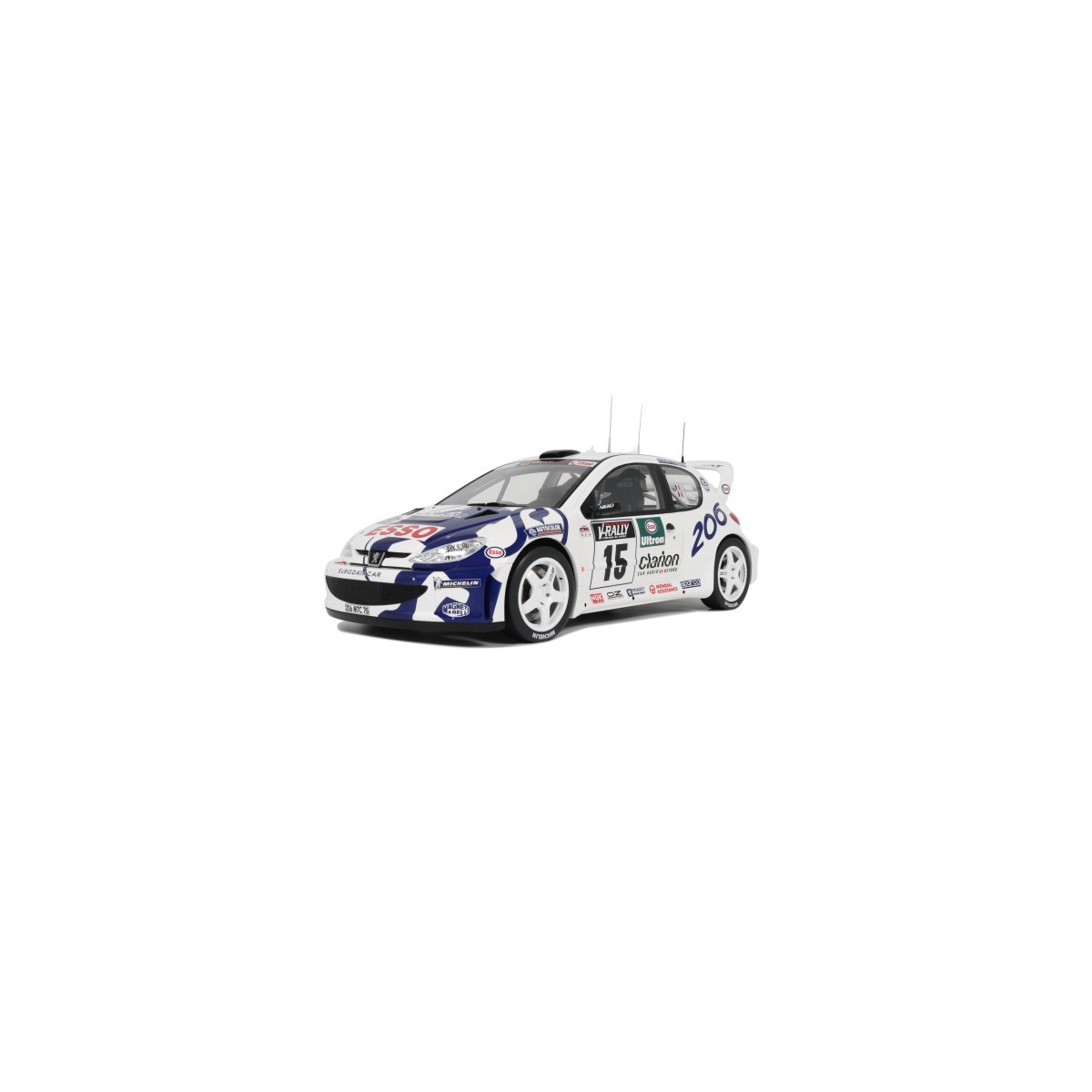 Peugeot 206 WRC - 1/12 Otto Mobile