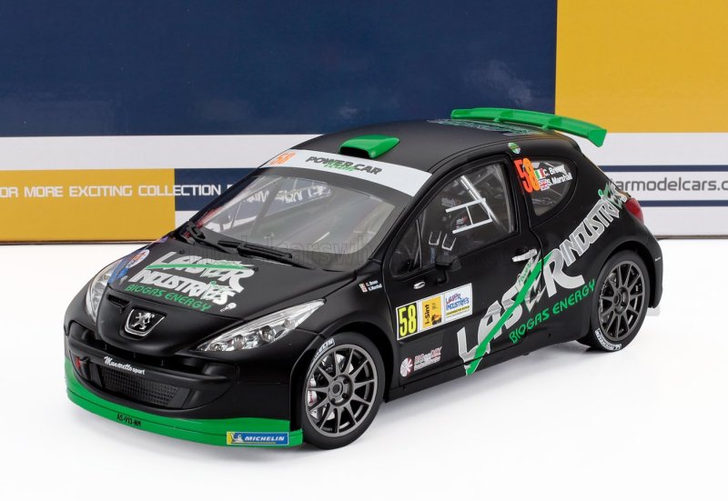Peugeot 207 S2000 #58 C.Breen / S.Marshall Monza Rally Show 2013 limited edition 1999pcs - 1/18 Sun Star
