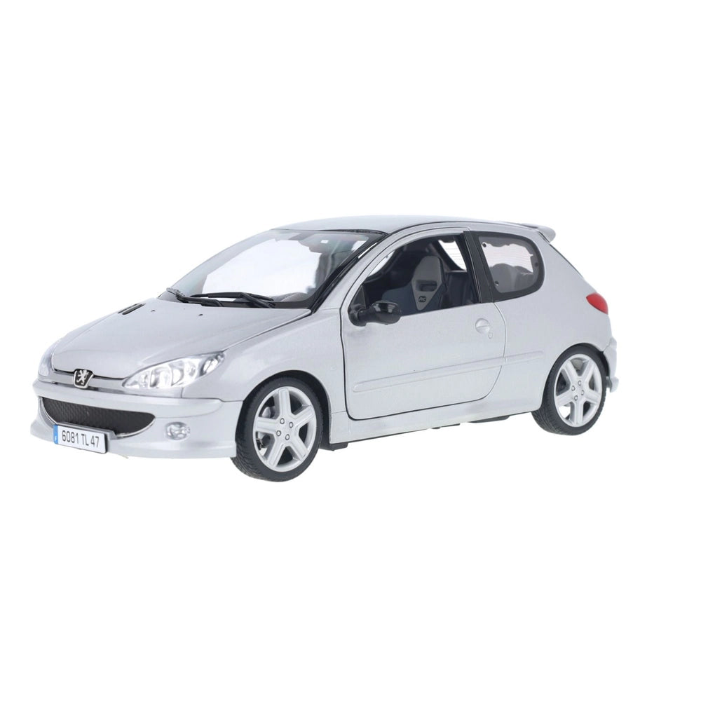 Peugeot 206 RC 2003 argintiu - 1/18 Norev