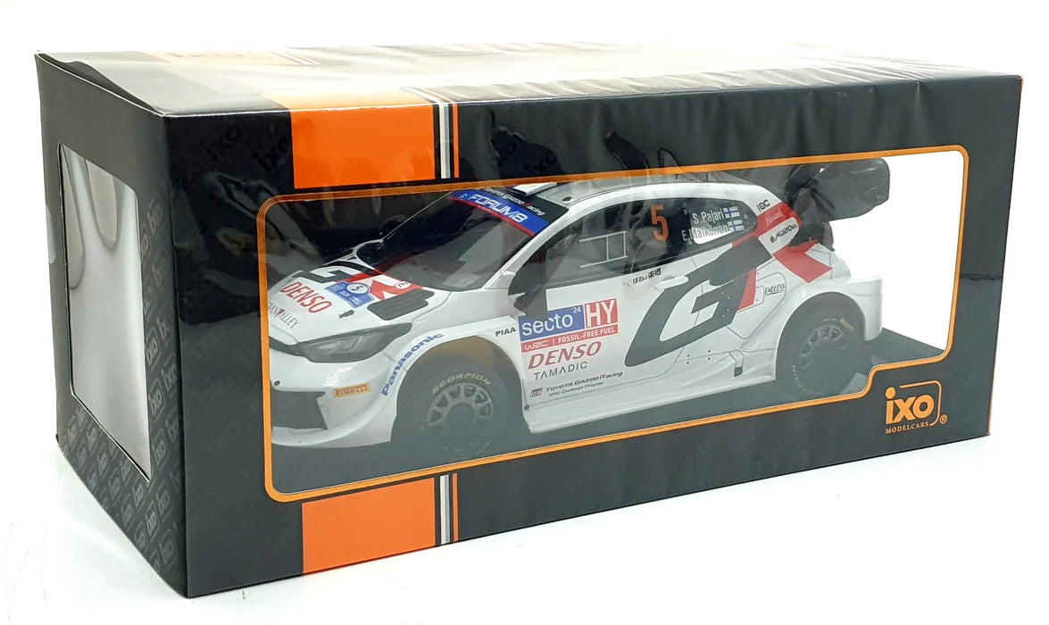 Toyota GR Yaris Rally1 Hybrid #5 Rally Finland 2024 - 1/18 Ixo Models