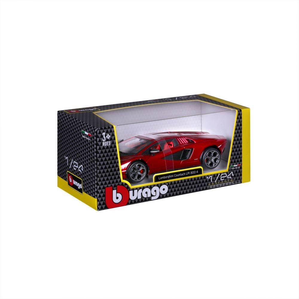 Lamborghini Countach LPI 800-4 rosu - 1/24 Bburago