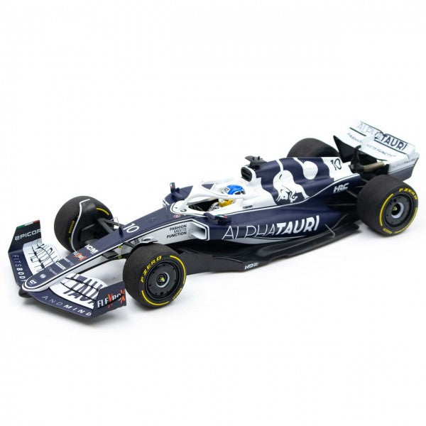 Formula 1 Scuderia Alpha-Tauri AT03 Pierre Gasly Bahrain GP 2022 - 1/18 Minichamps